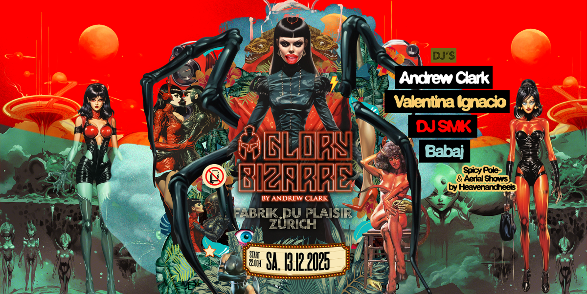 Kinky Zürich GLORY BIZARRE - ZÜRICH